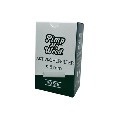 PMW Aktivkohlefilter | 50 Stk | 6MM