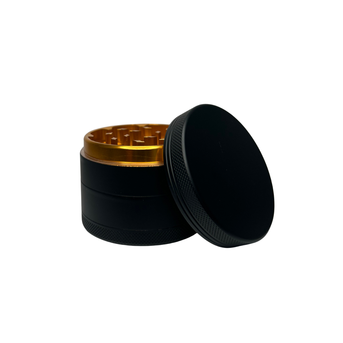 PMW Gummibeschichteter Grinder – 4-teilig | Ø63 mm