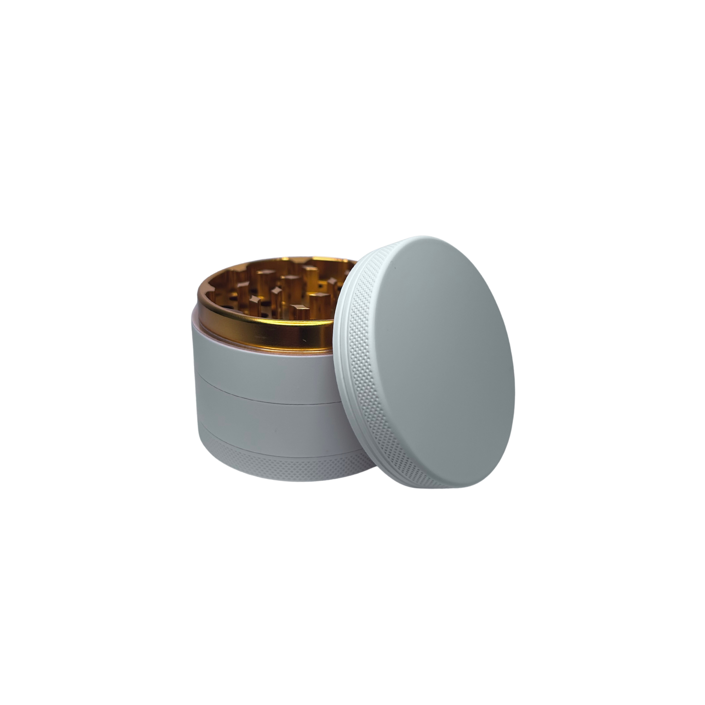 PMW Gummibeschichteter Grinder – 4-teilig | Ø63 mm