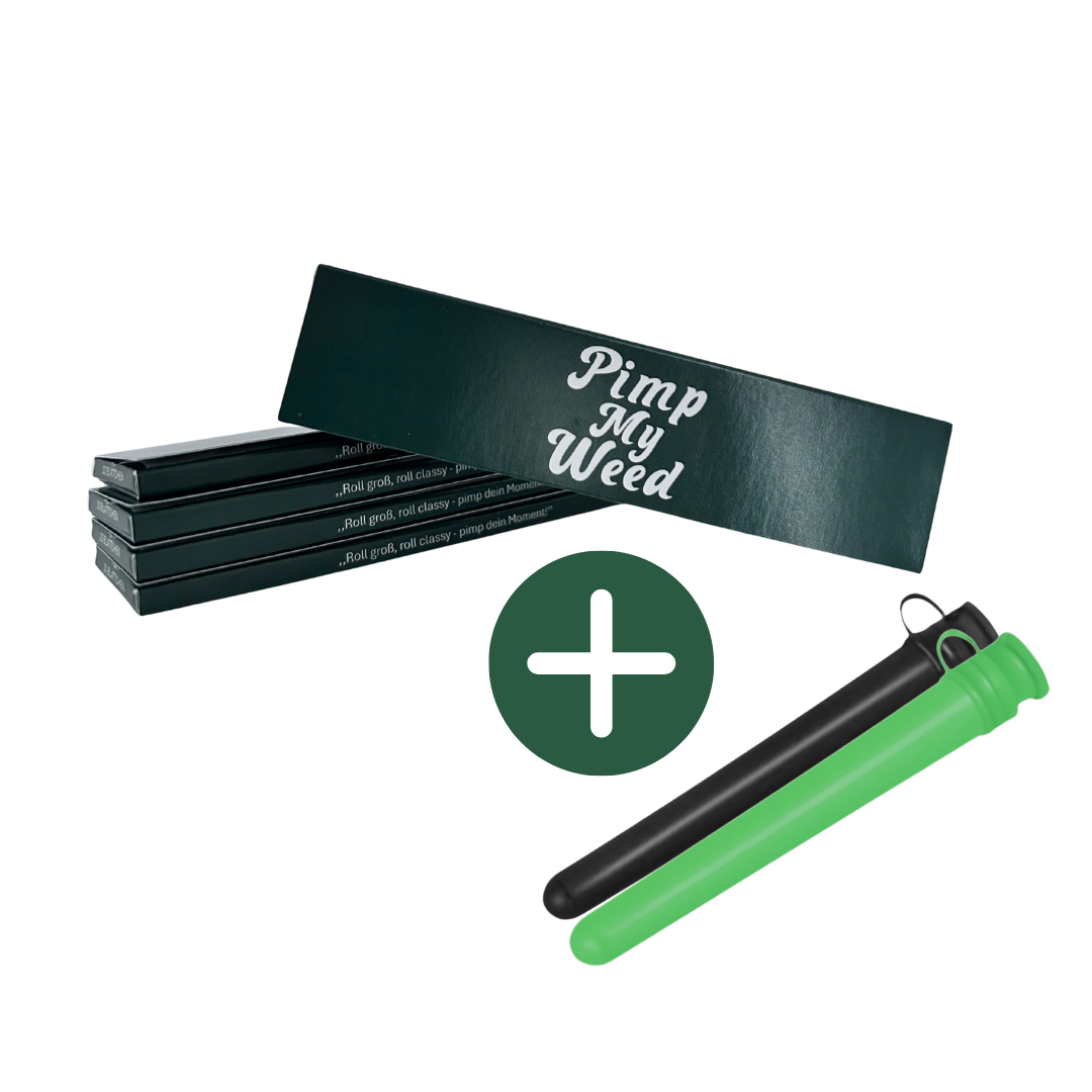 🟤 PMW Long Papers – King Size Slim | Braun